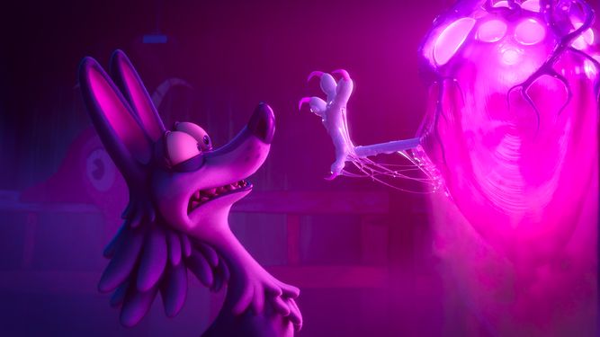 Escena del filme animado Zoopocalipsis.