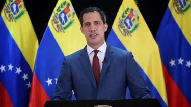 El presidente encargado de Venezuela, Juan Guaidó.