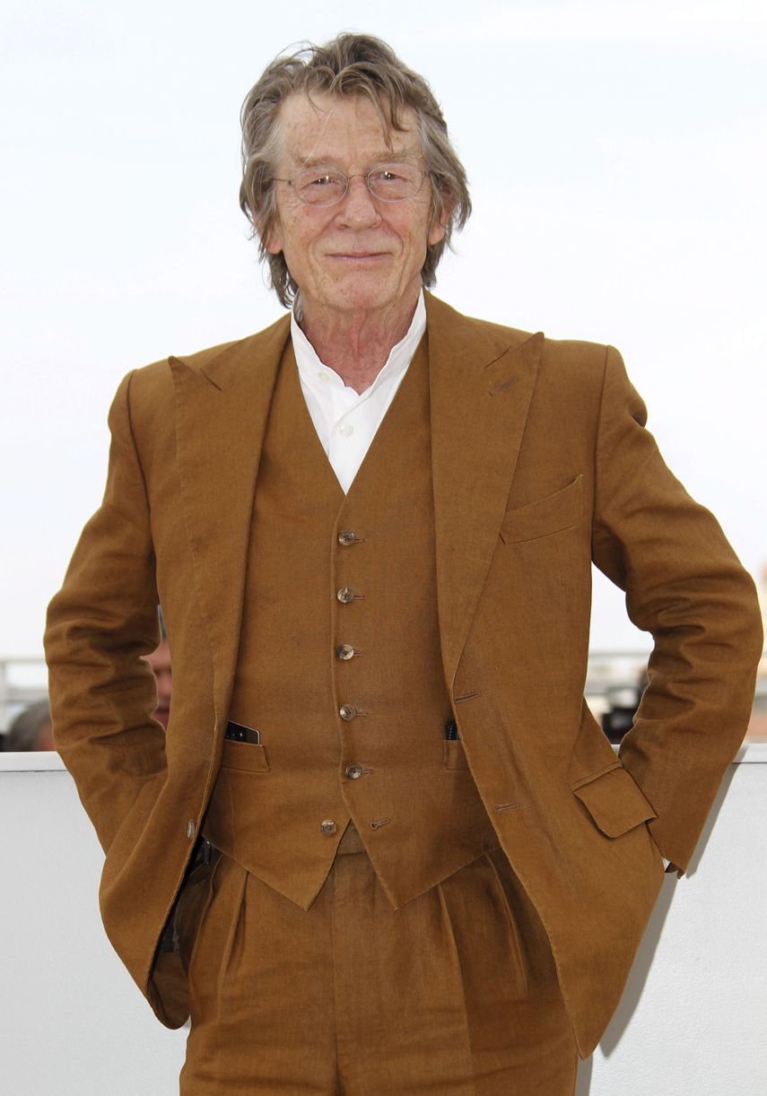 El actor británico John Hurt.