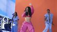 Becky G se presenta en el Festival de Música y Artes de Coachella en el Empire Polo Club el viernes 21 de abril de 2023 en Indio, California.