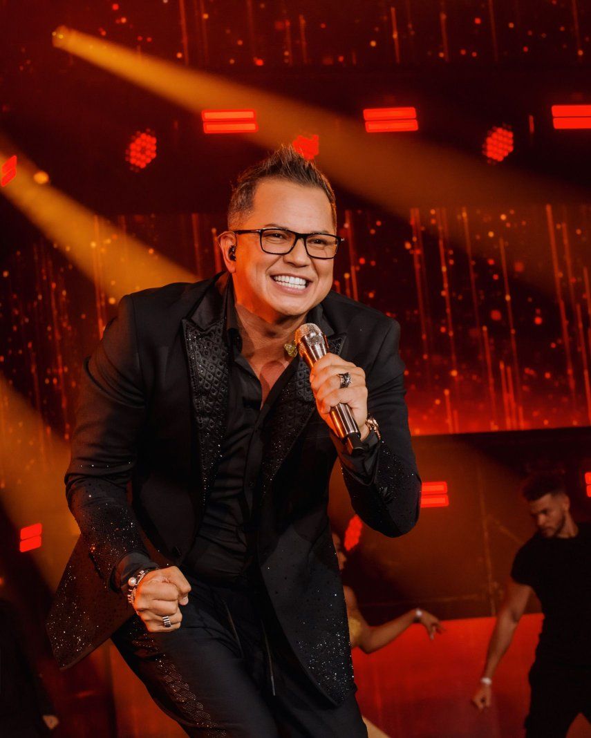 El cantante colombiano Charlie Zaa.