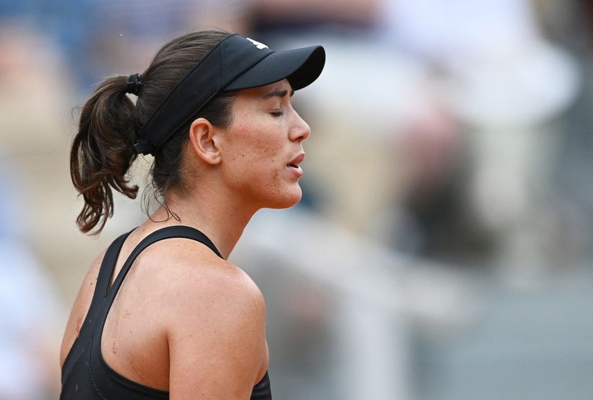 La hispano-venezolana Garbiñe Muguruza cae derrotada en Roland Garros durante la primera ronda