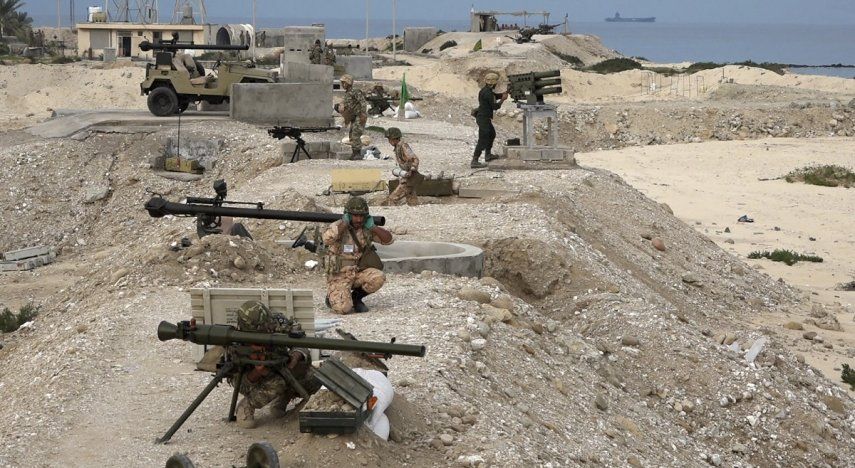 Esta foto proporcionada por el sitio web oficial del Cuerpo de la Guardia Revolucionaria de Irán (IRGC) Sepah News el 17 de enero de 2023 muestra a miembros del Cuerpo de la Guardia Revolucionaria Islámica (IRGC) participando en un ejercicio militar en el sur de Irán. &nbsp; NOTICIAS SEPAH / AFP &nbsp; Añadir a la cesta&nbsp;Imprimir&nbsp;Descargar&nbsp;Documentos relacionados&nbsp;Comparte este documento&nbsp;Tamaño