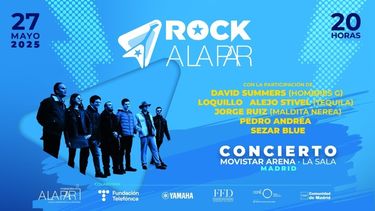 La Fundación A LA PAR dará un concierto solidario en Madrid con el grupo Rock a la par.