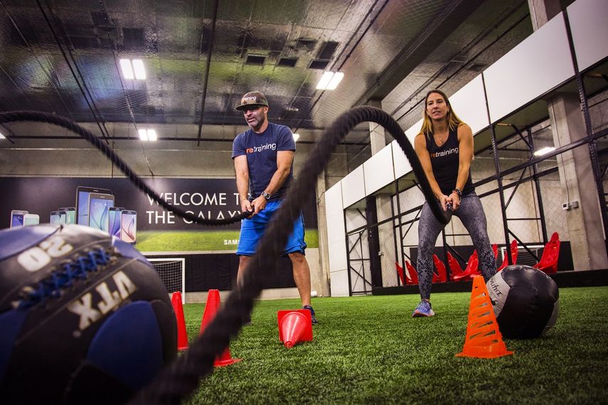 Elisa Cerboni y Carlos Escobar.