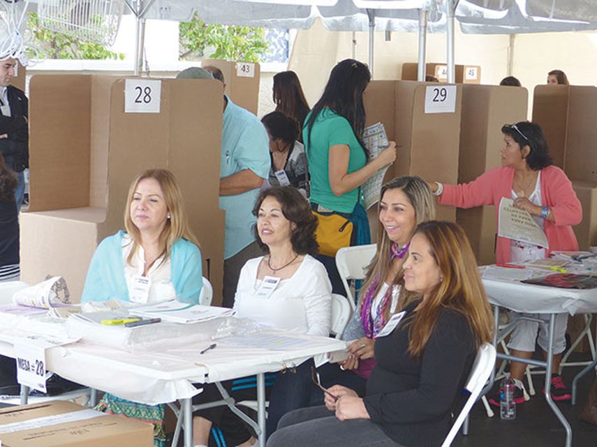 Desde el lunes 3 de marzo y hasta este domingo 9, los colombianos inscritos en la circunscripción internacional pudieron ejercer su voto para decidir a los legisladores en el Congreso. (Álvaro Mata)