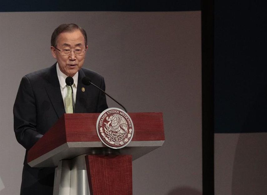 Ban Ki-moon, secretario general de la ONU. Foto: EFE