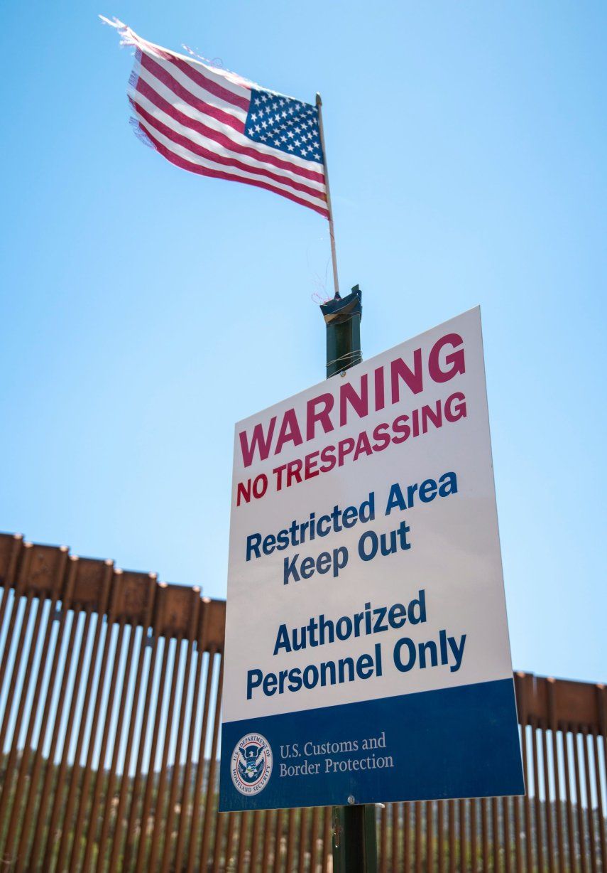 Imagen referencial de un punto fronterizo entre México y Estados Unidos.&nbsp;