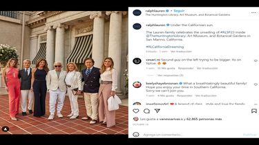 El diseñador estadounidense Ralph Lauren se disculpa tras acusación de plagio.