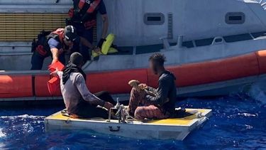 Balseros cubanos repatriados.&nbsp;