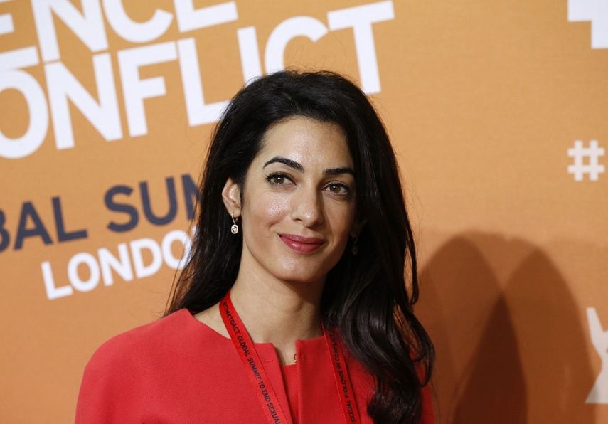 Amal Alamuddin. (AP)