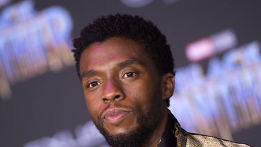 En esta foto de archivo tomada el 29 de enero de 2018, el actor Chadwick Boseman asiste al estreno mundial de Black Panther de Marvel Studios, en Hollywood, California.&nbsp;