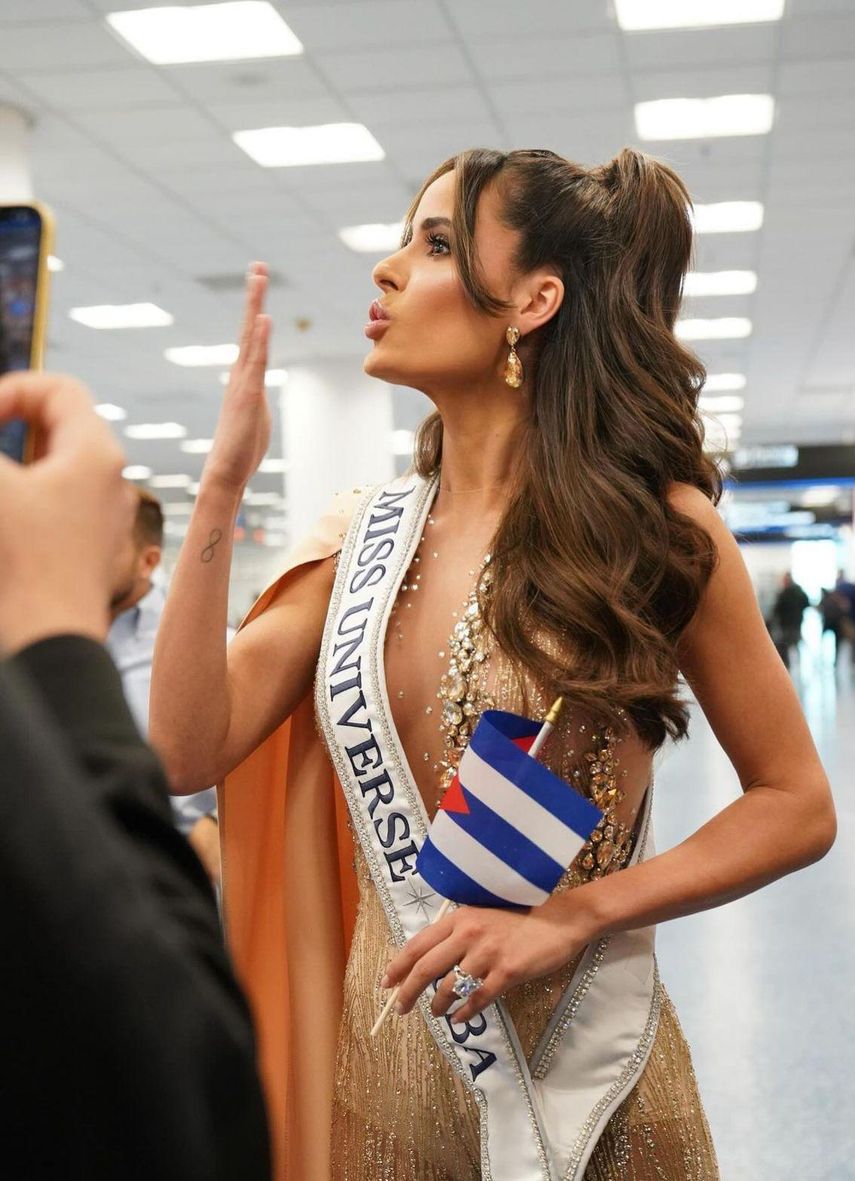 Miss Cuba 2024, Marianela Ancheta, viaja a México para representar a la isla en el Miss Universo después de 57 años.