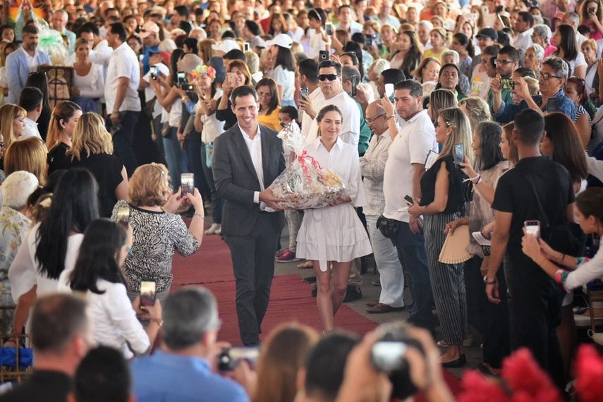 El&nbsp;presidente encargado de Venezuela,&nbsp;Juan Guaid&oacute; junto a su esposa particip&oacute; en las actividades religiosas en homenaje a la Virgen del Valle.&nbsp;