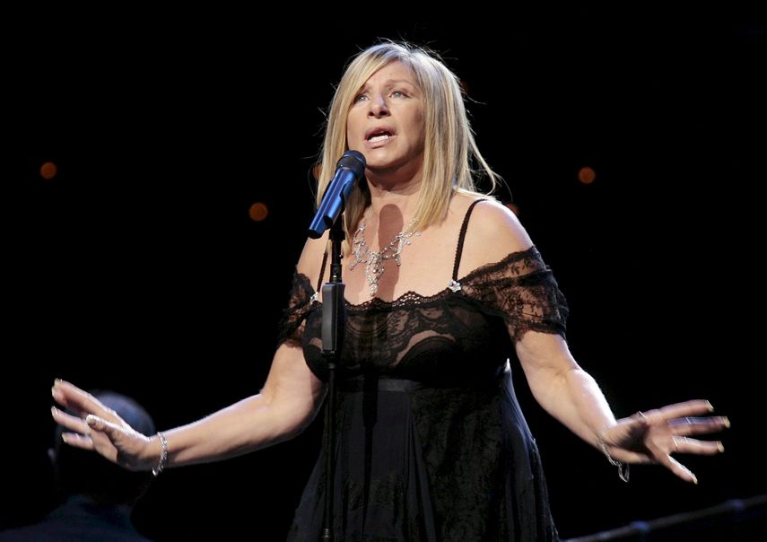 La cantante&nbsp;Barbra Streisand.