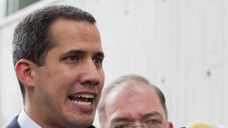 Juan Guaidó,&nbsp; &nbsp;presidente encargado de Venezuela.