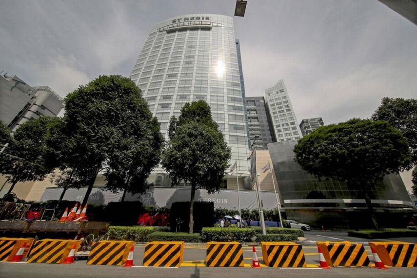 Vista de un edificio en Singapur. Una de las empresas sancionadas por el Departamento de Justicia de EEUU estaba radicada en ese país asiático.