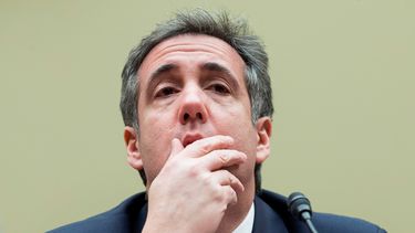 Michael Cohen, exabogado personal del presidente de Estados Unidos, Donald Trump, testifica en el Comité de Supervisión y Reforma de la Cámara Baja. 