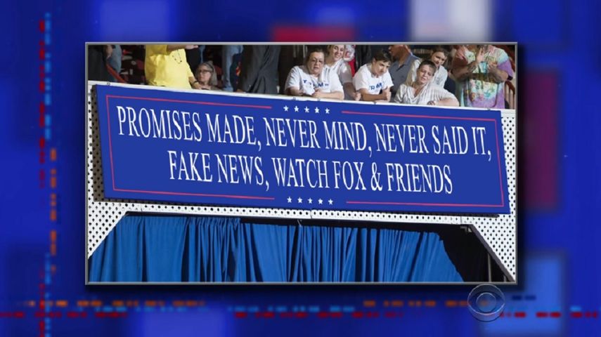 Colbert realizó un mordaz balance de los primeros 100 días del presidente al frente del país.