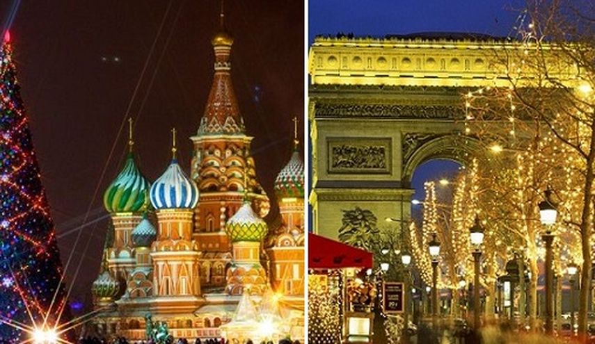 La navidad en Rusia y en Francia. (CORTESÍA)
