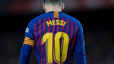 El nombre del astro argentino, máxima figura del Barcelona, se verá así: 梅西