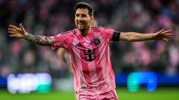 El atacante argentino Lionel Messi, del Inter Miami, celebra luego de anotar un gol en un partido, el 4 de abril de 2026. El atacante argentino Lionel Messi, del Inter Miami, celebra luego de anotar un gol en un partido, el 4 de abril de 2026.