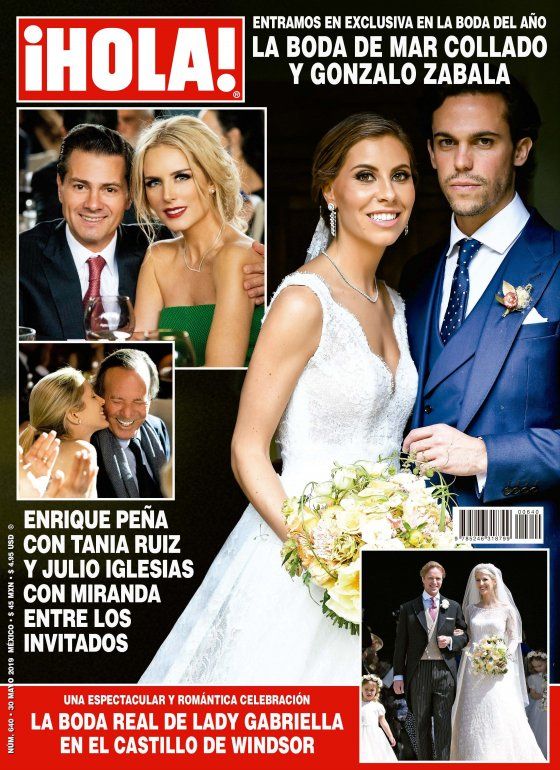 Julio Iglesias y Peña Nieto coinciden en una boda en México