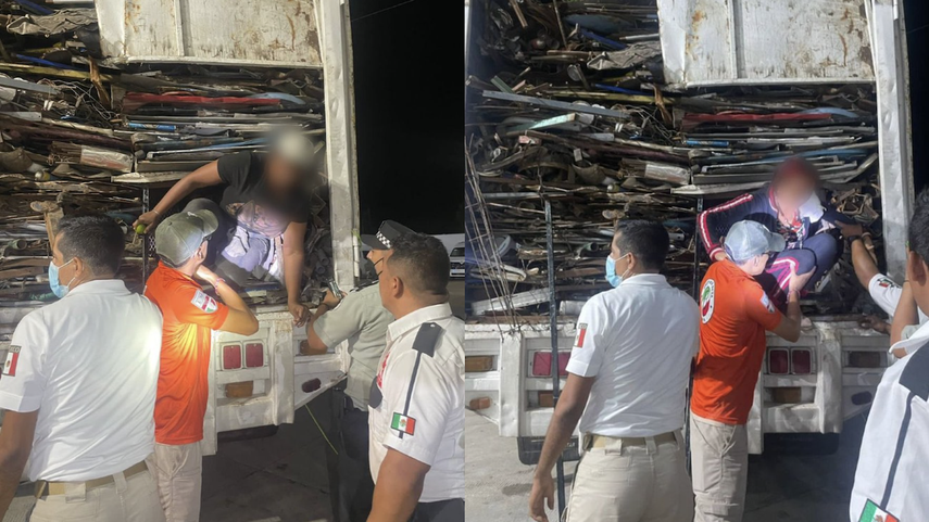 Detienen a 20 migrantes venezolanos en México.&nbsp;