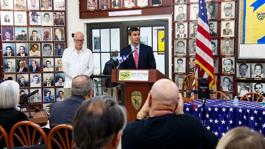 Santiago Peña, candidato a la presidencia de Paraguay.