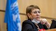 La Alta Comisionada para los Derechos Humanos, Michelle Bachelet, asiste a una reunión del Consejo de Derechos Humanos de las Naciones Unidas en Ginebra, Suiza.&nbsp; 