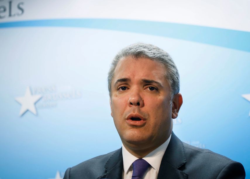 Iván Duque, presidente de Colombia&nbsp;