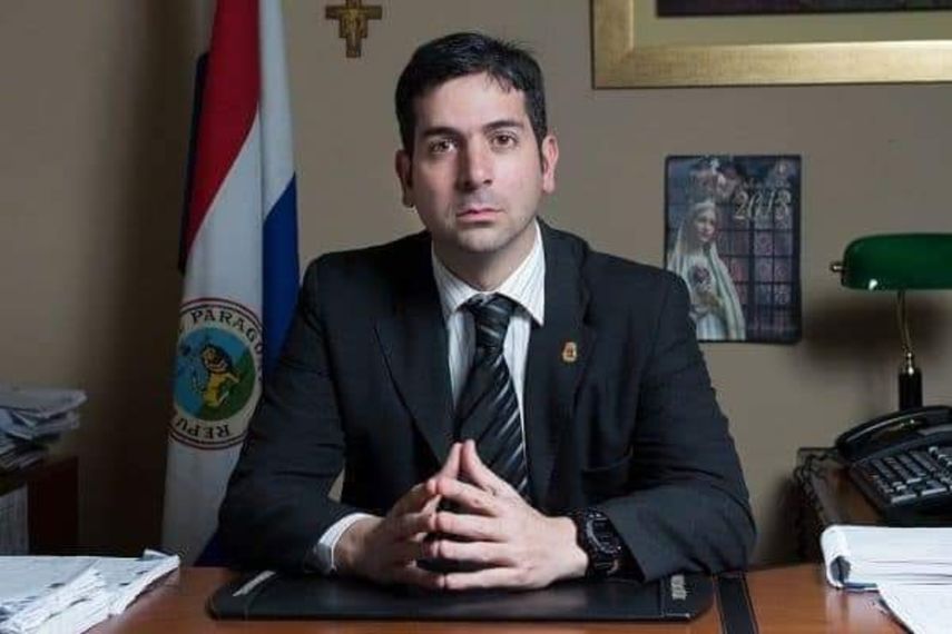Marcelo Pecci, fiscal paraguayo especializado en la lucha antidrogas.