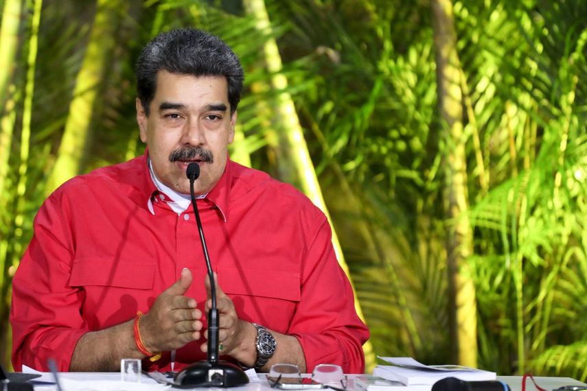 El dictador chavista Nicolás Maduro.