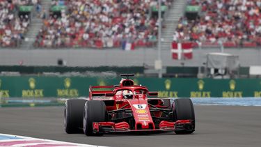 Vettel retomó el liderato que había perdido la semana pasada en Francia