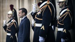 El presidente de Francia, Enmanuel Macron.&nbsp;