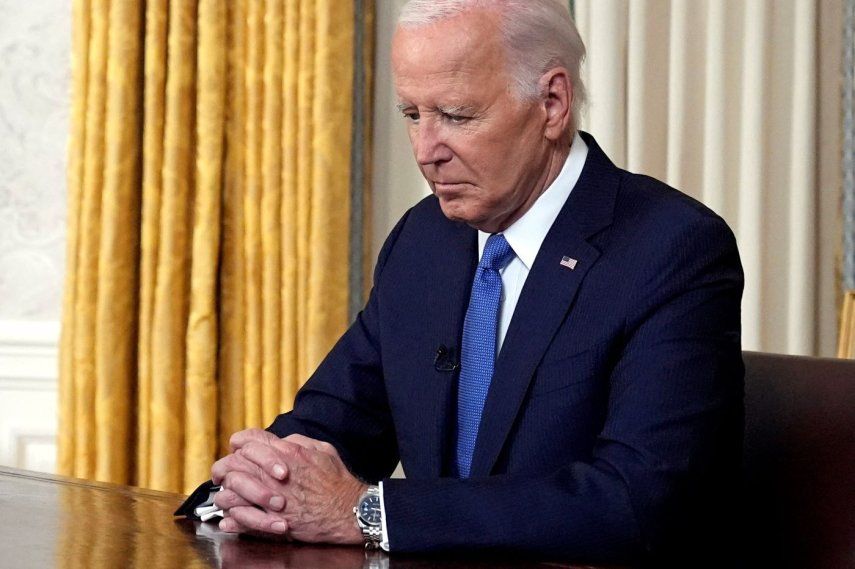 El presidente Joe Biden a poco más de dos meses de salir de la Casa Blanca.