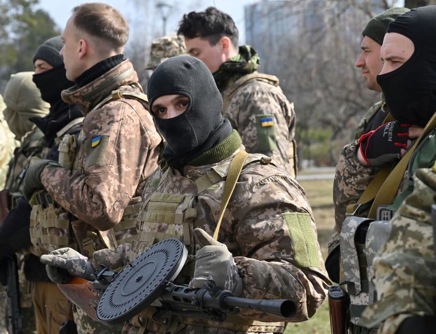 Foto de archivo de soldados ucranianos.&nbsp;