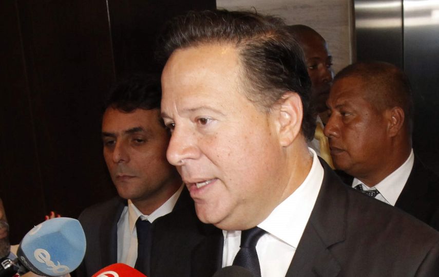 Juan Carlos Varela, presidente de Panamá.
