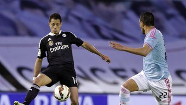 El mexicano disparó dos goles y volvió a ayudar al Real Madrid. (EFE)