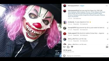 El comediante mexicano Kompa Yaso.