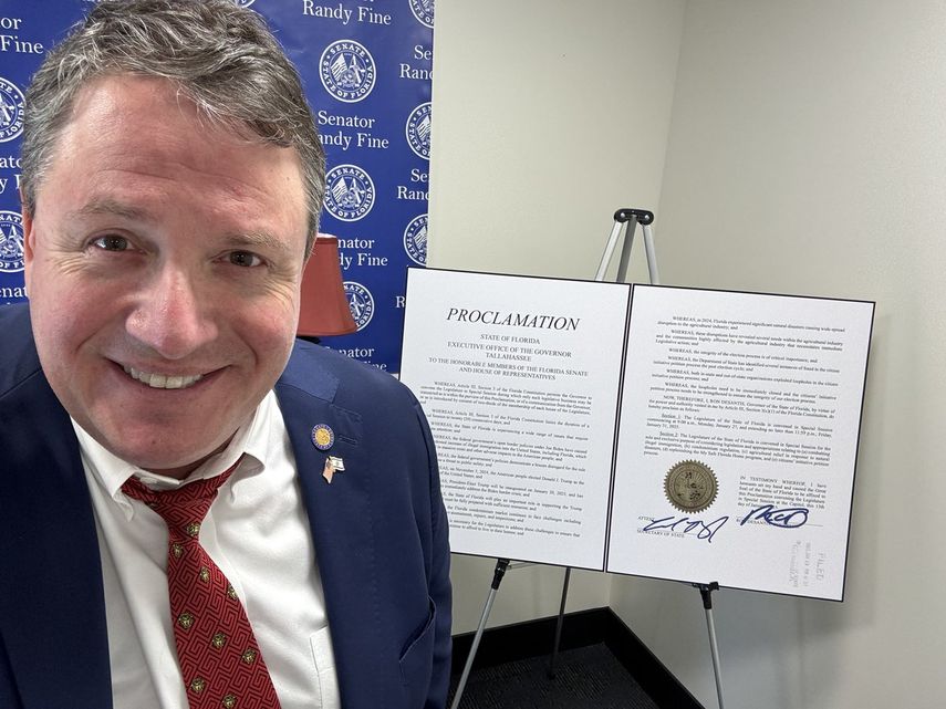 Randy Fine, congresista estatal republicano.