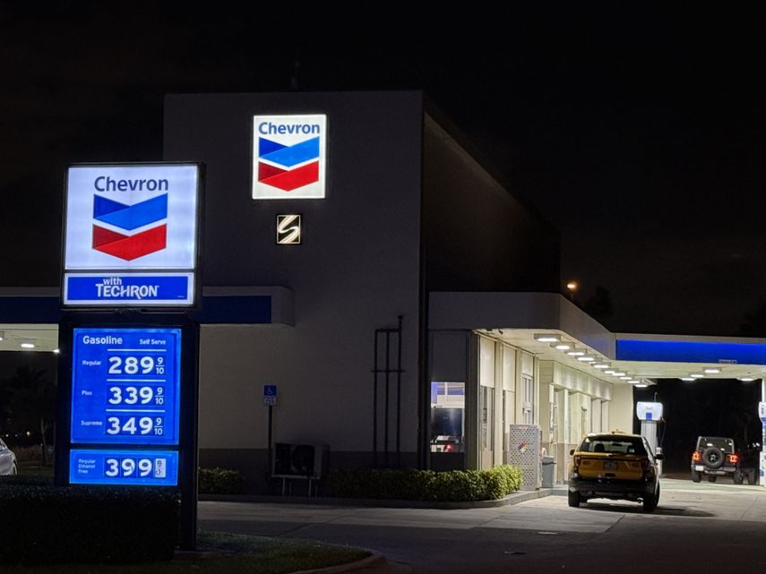 Precio de la gasolina en Florida fluctúa.&nbsp;