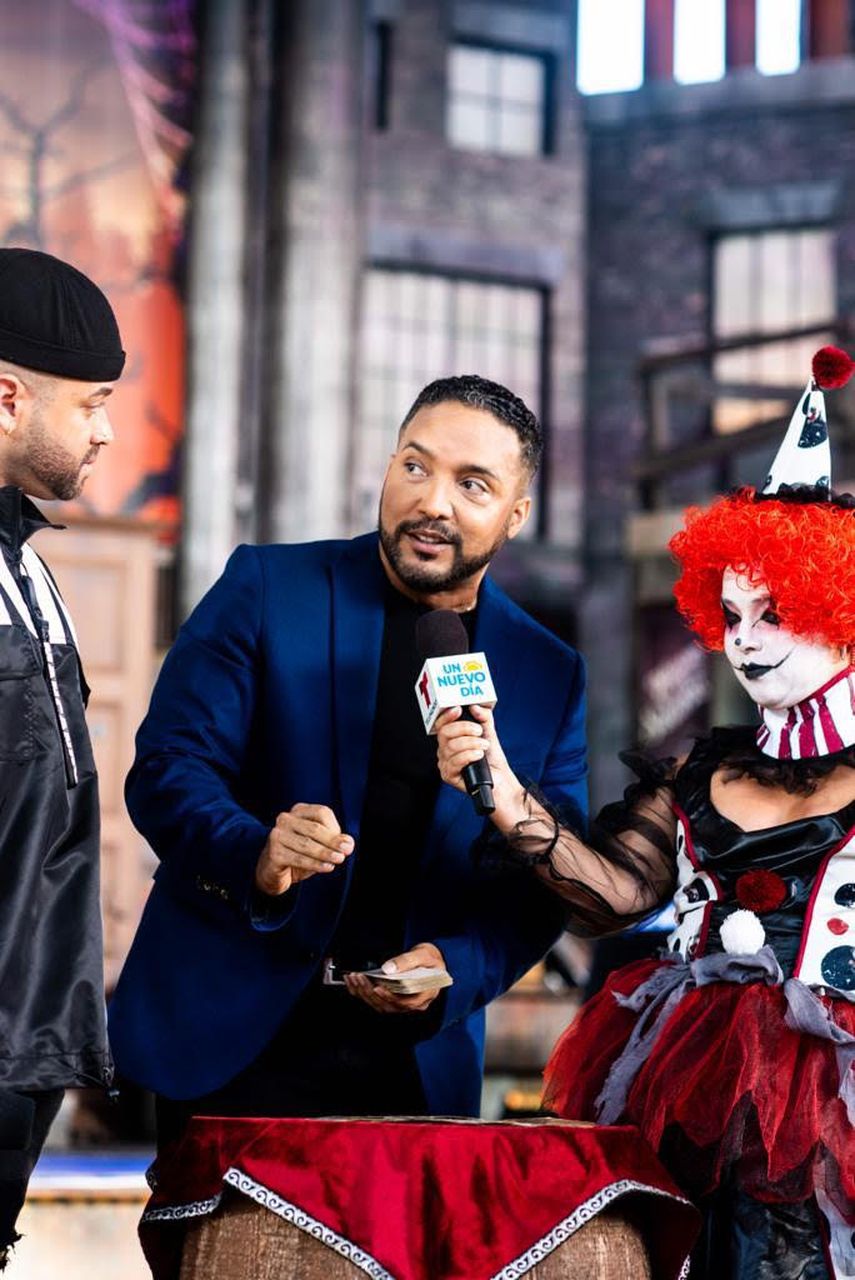 Nacho y Douglas Bernal en Un nuevo d&iacute;a de Telemundo.