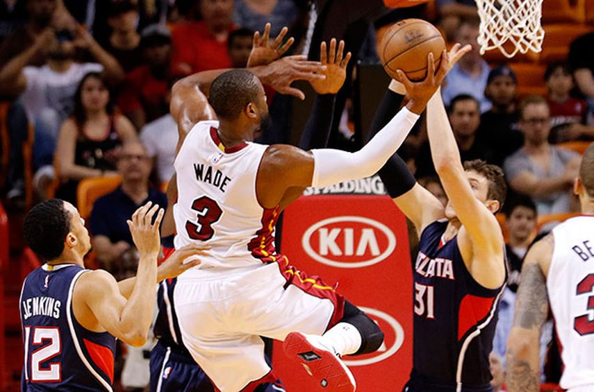  Dwyane Wade anotó 22 puntos que fueron insuficientes (AP)