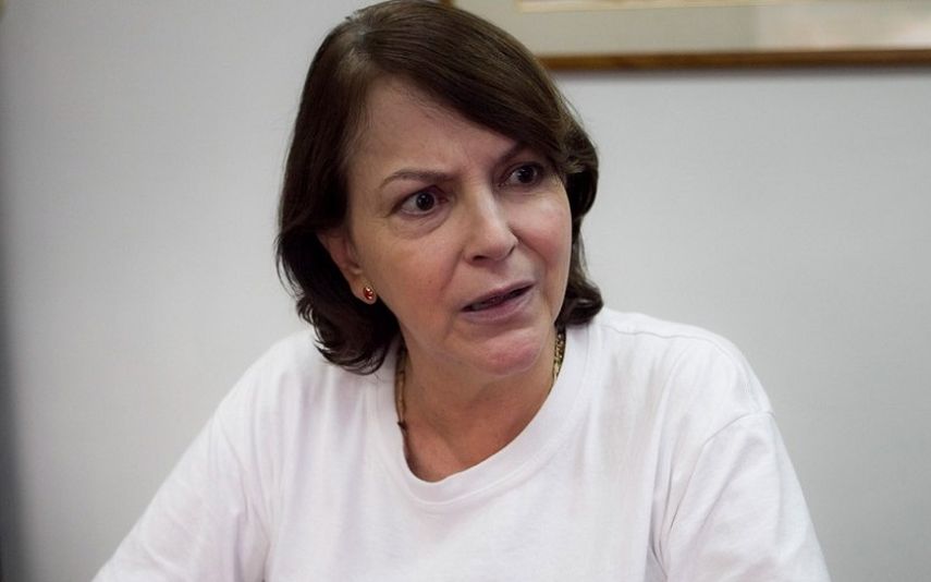 Mitzy Capriles de Ledezma ha liderado la batalla por la solidaridad de los pueblos con la causa de su esposo. (EFE/ARCHIVO)