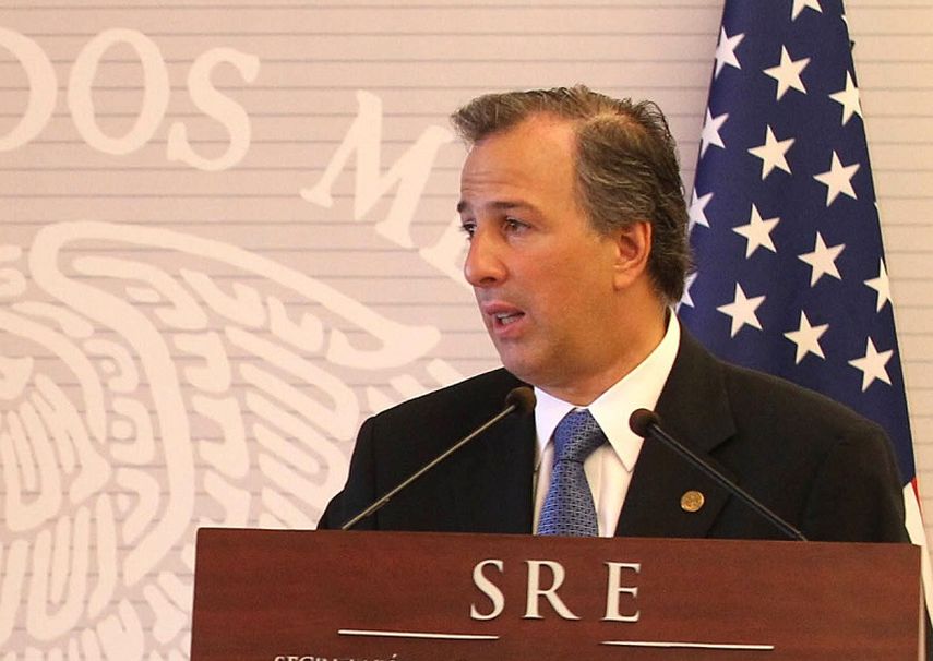 Secretario mexicano de Exteriores, José Antonio Meade. (EFE)
