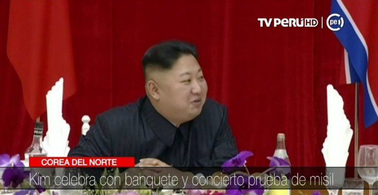 Kim Jong Un Festeja Con Un Gran Banquete El Lanzamiento De Su Ultimo Misil