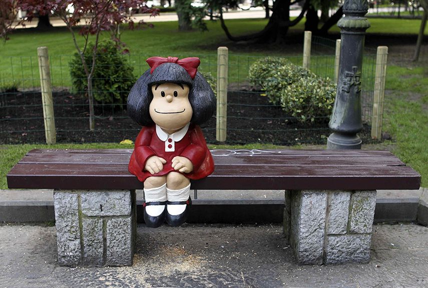 El creador de Mafalda celebra los 50 años del pequeño personaje en España