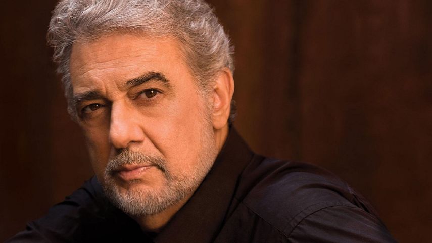 El tenor Plácido Domingo.