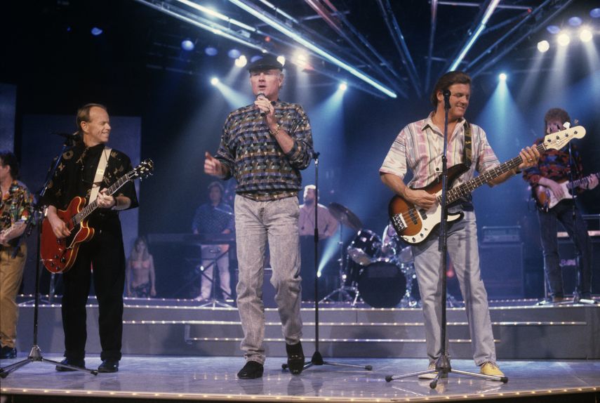 El grupo de música The&nbsp;Beach Boys.